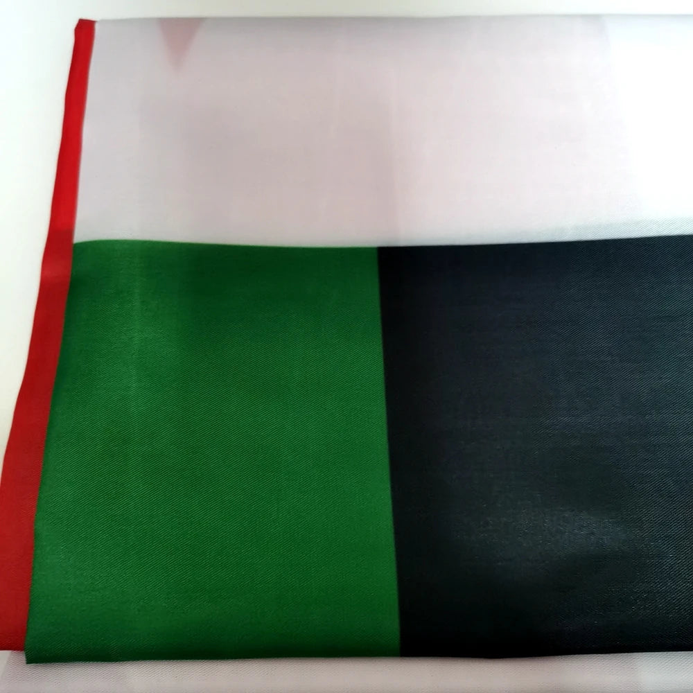 علم سوريا مع فلسطين عالي الجودة - مقاس 60×90 سم و90×150 سم